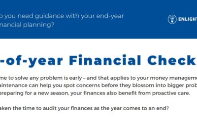 End-of-year Financial Checklist